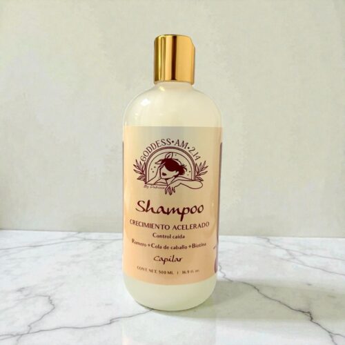 Shampoo Crecimiento Acelerado – Romero, Cola de Caballo y Biotina (500ml)